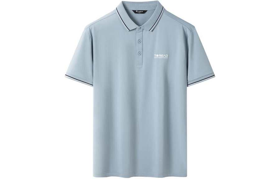 TOREAD Polo Shirt Men's Sea Gray Blue
