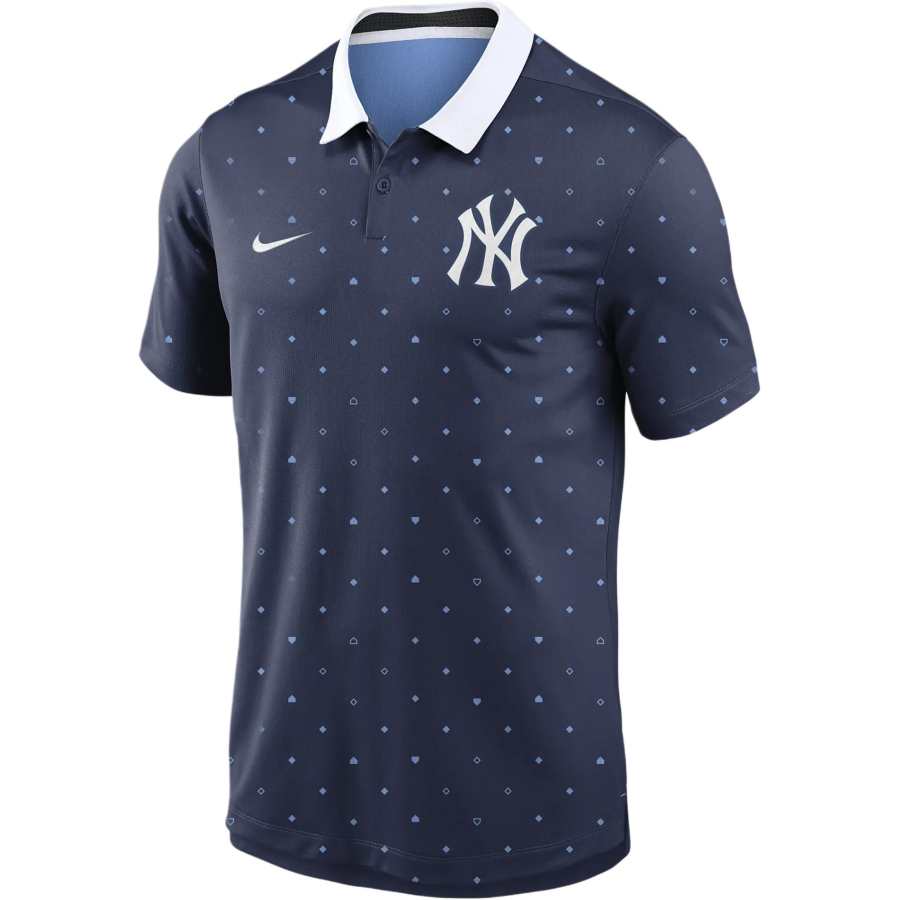 Nike Nike MLB Collaboration Polo Shirt New York Yankees Men's Marine Blue