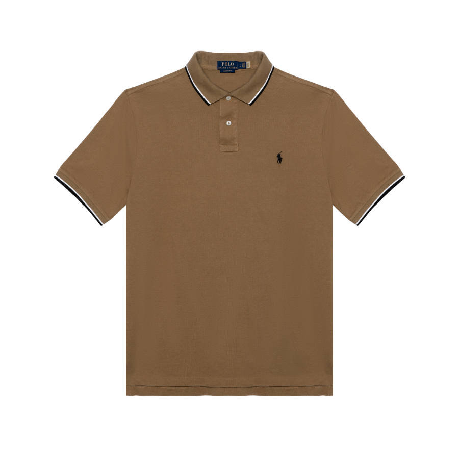 Polo Ralph Lauren SS24 Polo Shirt Classic Version Men's Brown