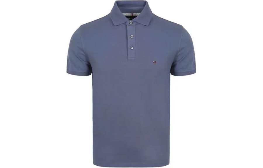 Tommy Hilfiger Polo Shirt Men's Haze Blue