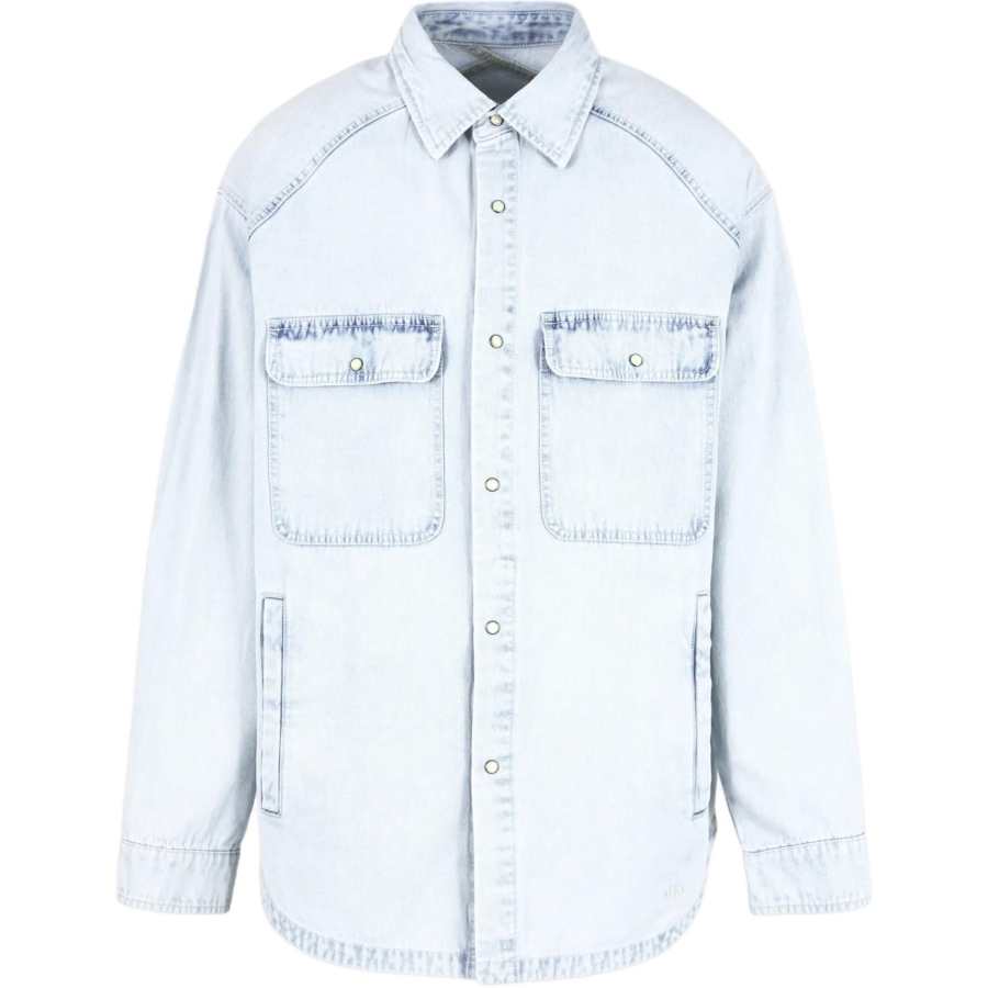 ARMANI EXCHANGE ARMANI EXCHANGEAE SS24 Shirt Men's Light Blue