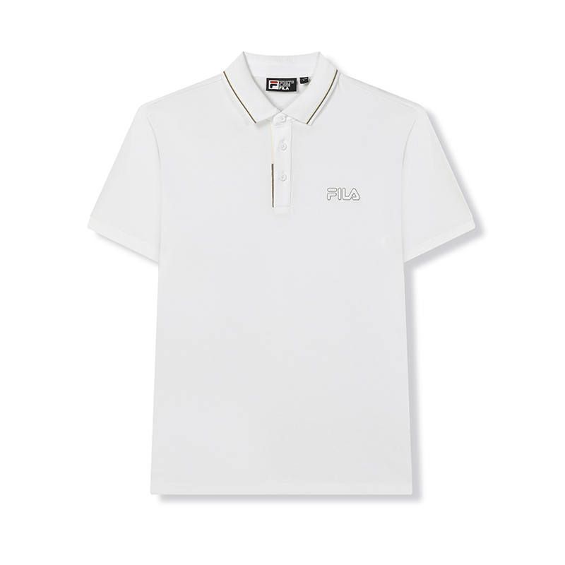 FILA Heritage Polo Shirt Men's Standard White