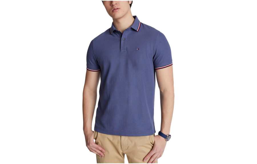 Tommy Hilfiger Polo Shirt Men's Blue