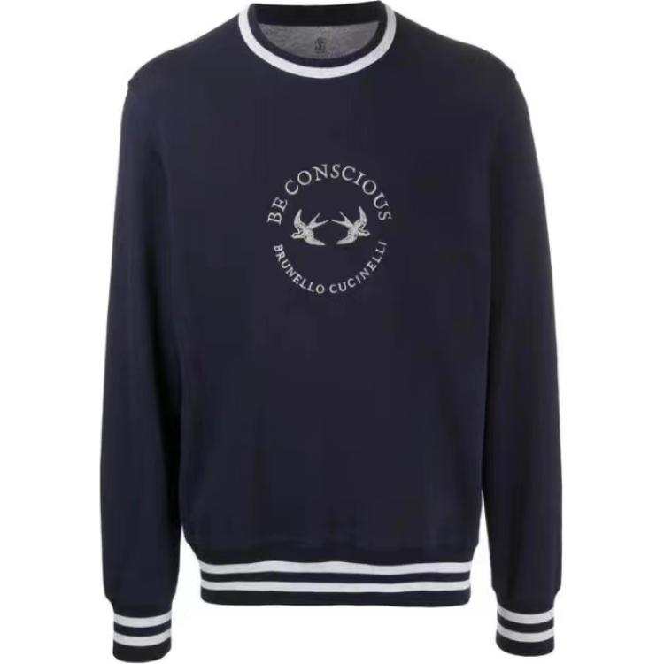 Brunello Cucinelli Brunello Cucinelli Sweatshirt Men's Blue