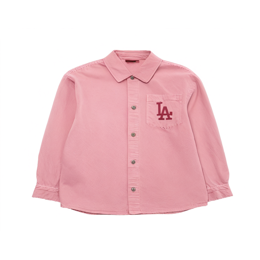 MLB MLB Los Angeles Dodgers Shirt Unisex Hemp Pink