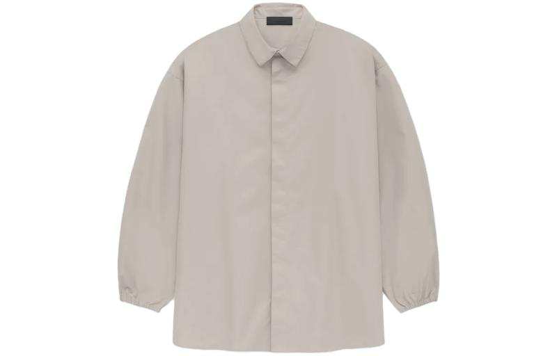 Fear Of God Essentials FW23 Shirt Men's Smoke Cloud Gray/Silver Cloud