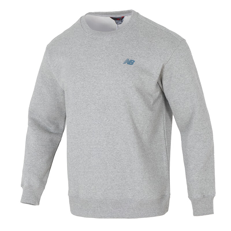 New Balance New Balance Running Fitness Training Fleece Lined Sweatshirt Men's Gray