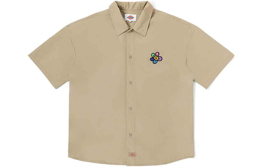 Dickies Dickies Shirts Men's Sand Pointed Collar Moderate Workwear