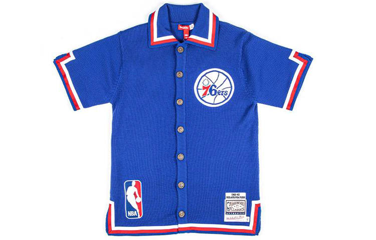 Mitchell Ness Mitchell Ness Sweater Player Edition Men's Royal Blue