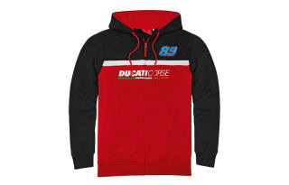 Ducati Sweatshirts Unisex Red Hooded Moderate