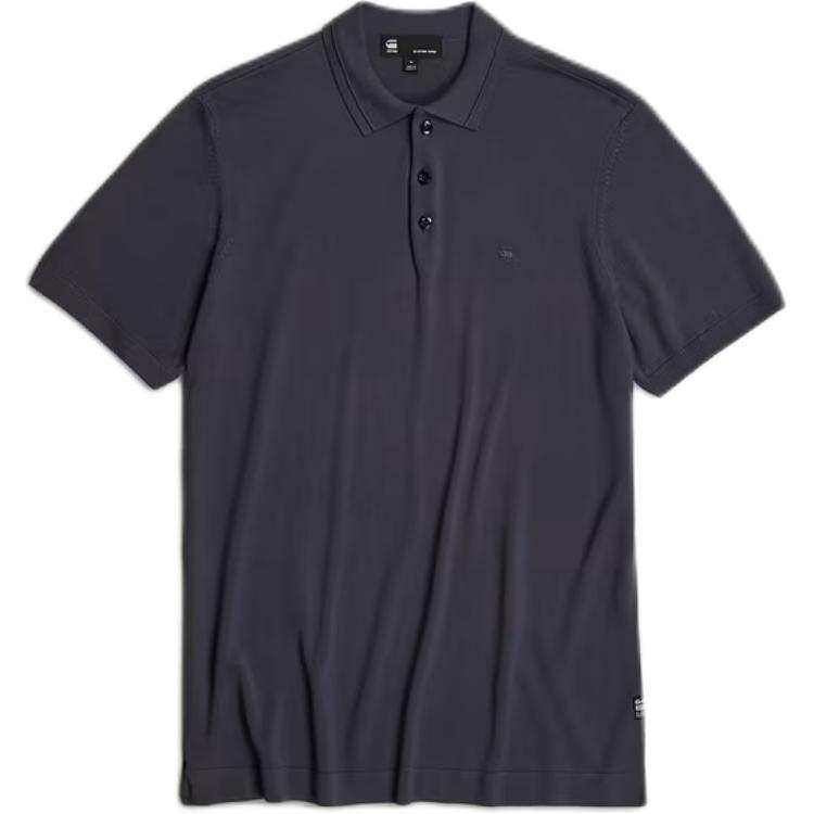 G-STAR RAW G STAR RAW Polo Shirt Men's Blue Gray