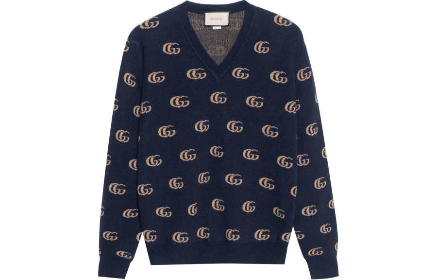 GUCCI 【Previous Season】lnterlocking G cashmere jumper
