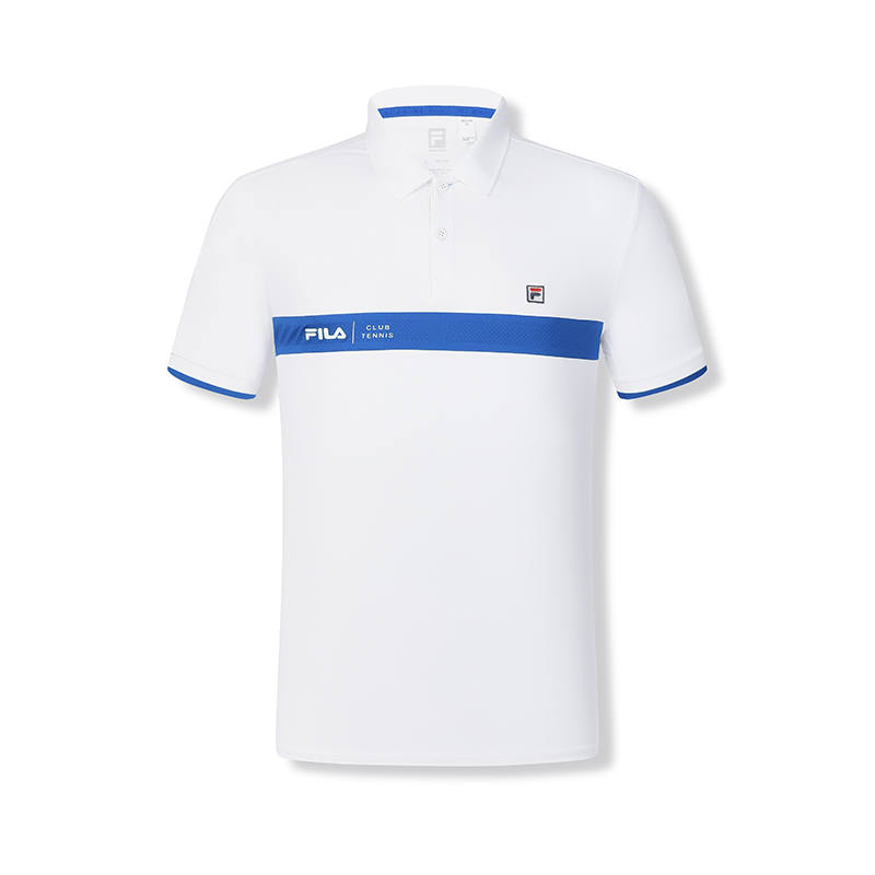 FILA Polo Shirt Men's Jade White