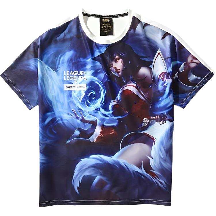 SPRAYGROUND x League Of Legend T Shirt Men's Raw White