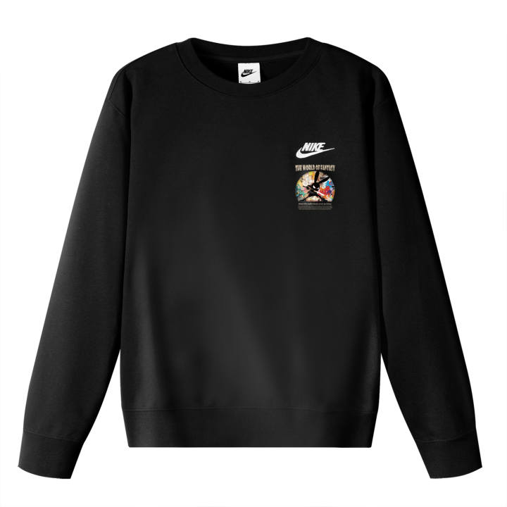 Nike Nike Sweatshirts Unisex Black Crew Neck Moderate Regular