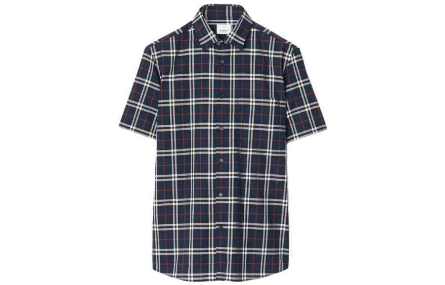 Burberry Check-print Cotton Shirt