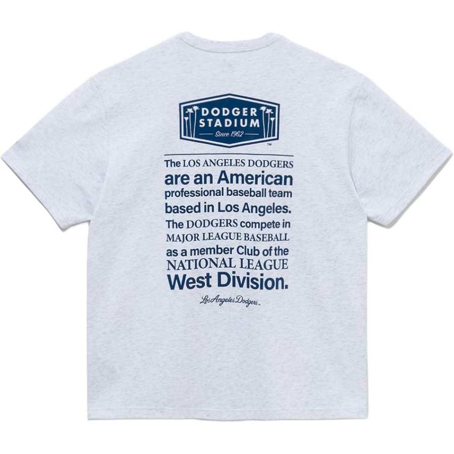 New Era T Shirt Unisex Heather Gray