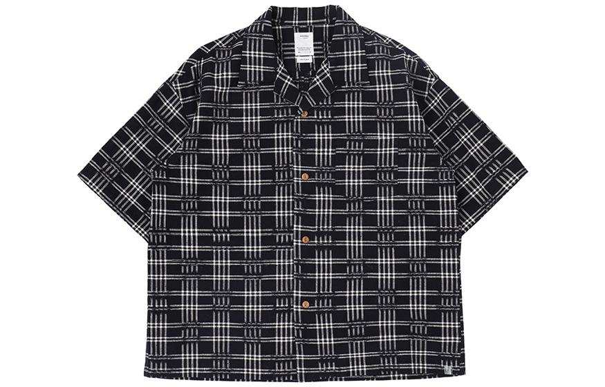Visvim Crosby Kasuri Short Sleeve Shirt