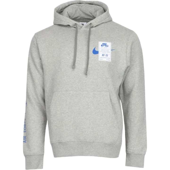 Nike Nike Sweatshirts Men's Gray Hooded Moderate Regular