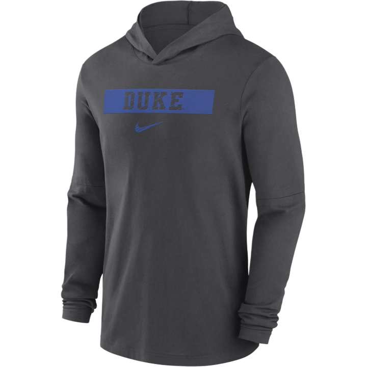 Nike Nike Duke Blue Devils Sideline Men's Nike Dri FIT College Long Sleeve Hooded Top