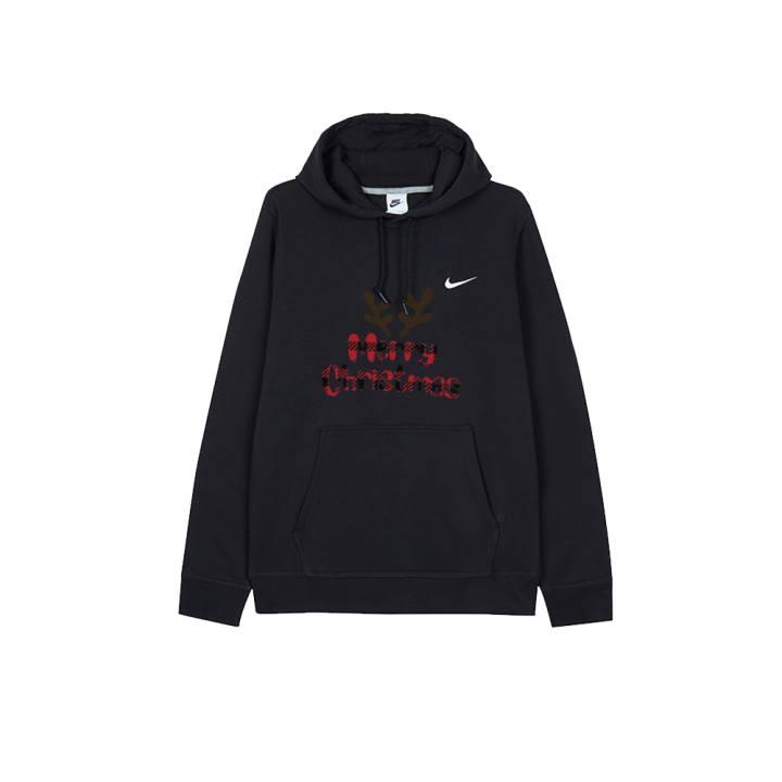 Nike Nike Sweatshirts Men's Black Hooded Moderate