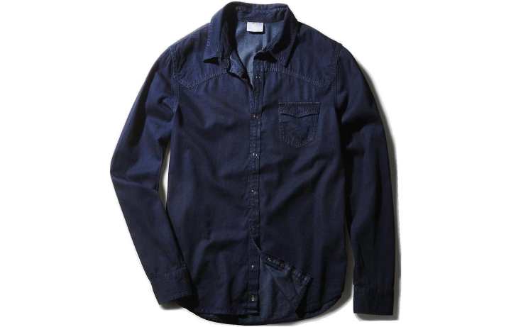 Adidas Adidas Shirts Men's Dark Blue Lapel Moderate Other