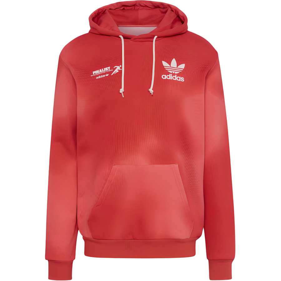 Adidas Adidas GRAPHICS MELLOW RIDE CLUB Sweatshirt Men's Bright Pink Red Neon/Yellow White