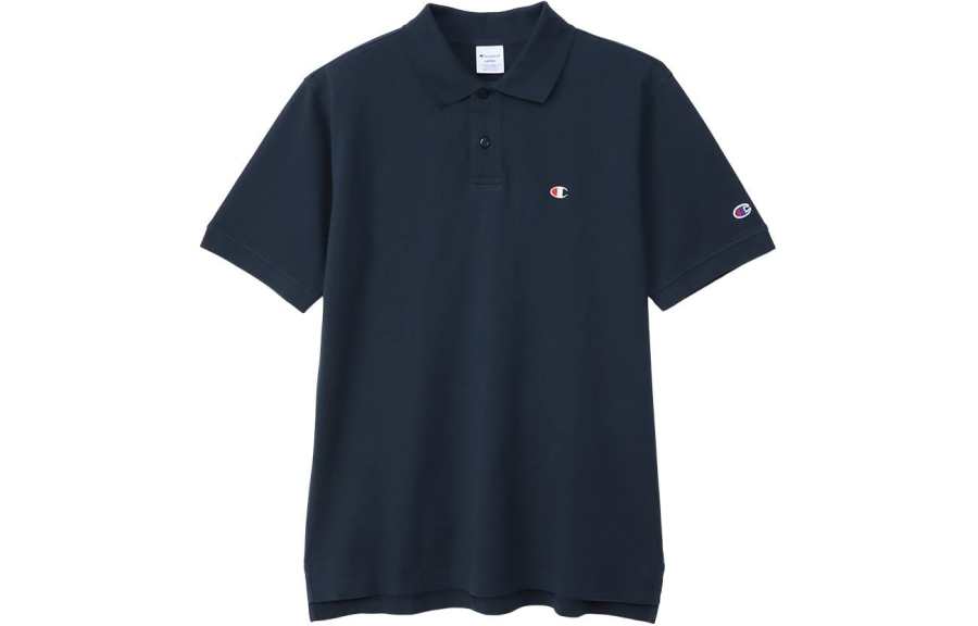 Champion SS24 Polo Shirt Men's Marine Blue
