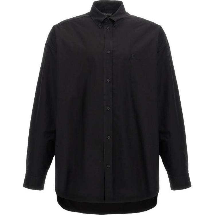 Balenciaga Shirt Regular Men's Black