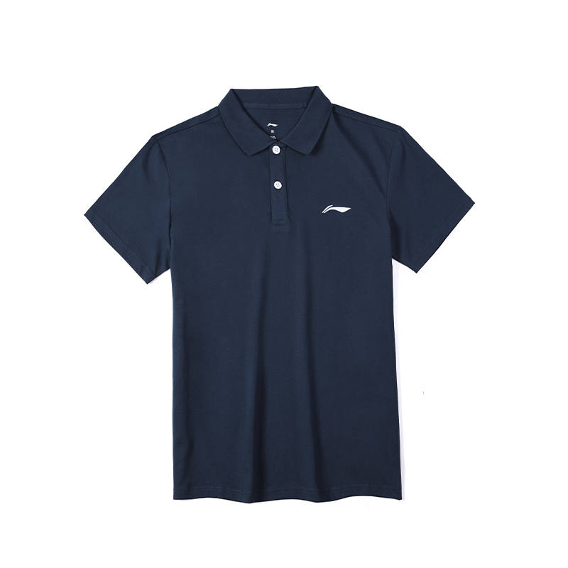 Li-Ning Li Ning Sports Life Collection Polo Shirt Men's Guangdong Blue