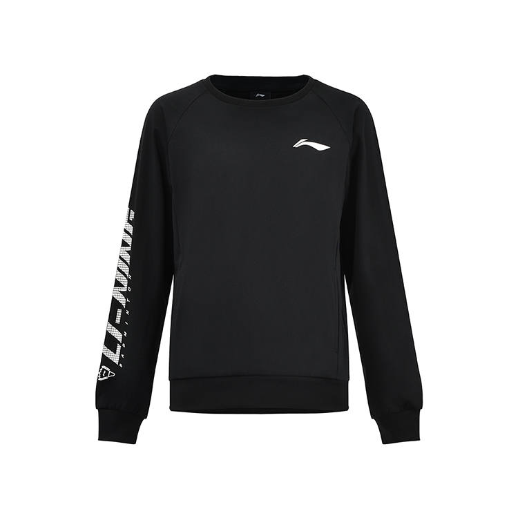 Li-Ning Li Ning Badminton Collection Sweatshirt Unisex Black