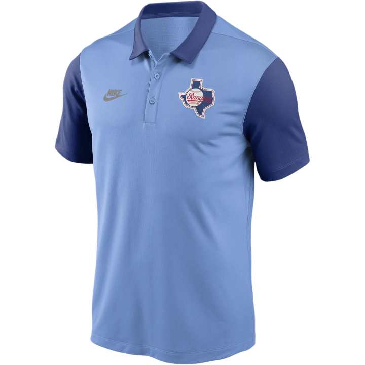 Nike Nike Texas Rangers Cooperstown Victory Men's Nike Dri-FIT Mlb Polo