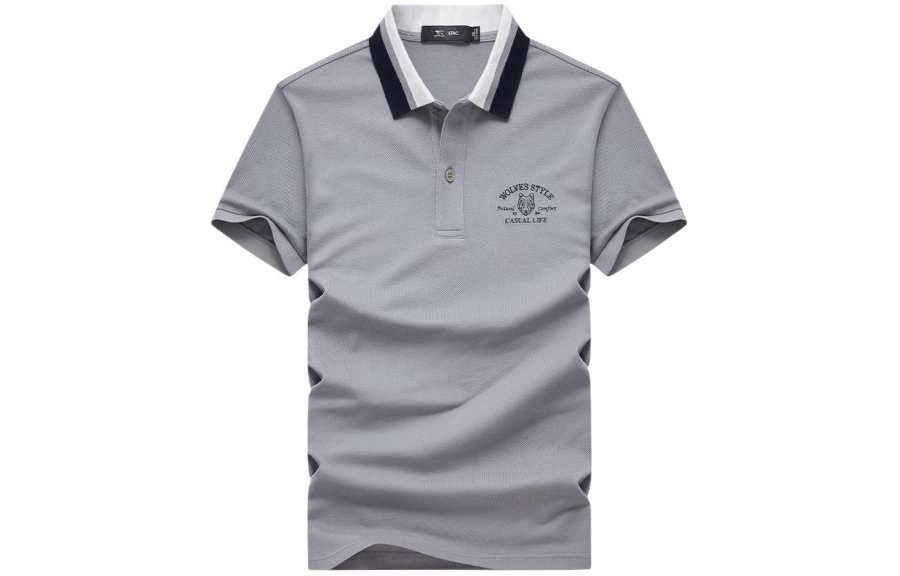 SEPTWOLVES SEPTWOLVES Polo Shirt Men's Medium Gray