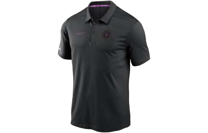Nike Nike MLB Collaboration New York Mets Authentic Collection Polo Shirt New York Mets Men's Black