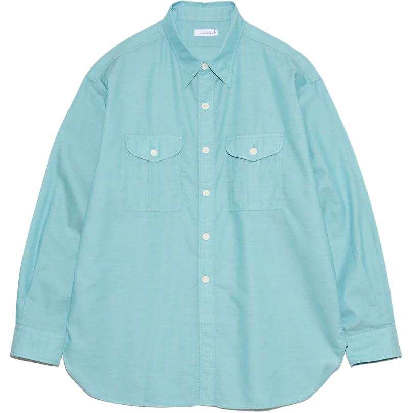 Nanamica SS25 Shirt Unisex Mint Green