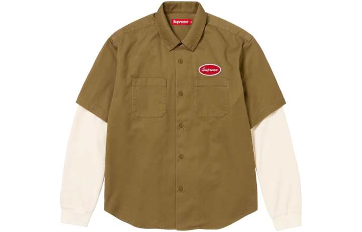 Supreme Supreme Thermal Sleeve Work Shirt