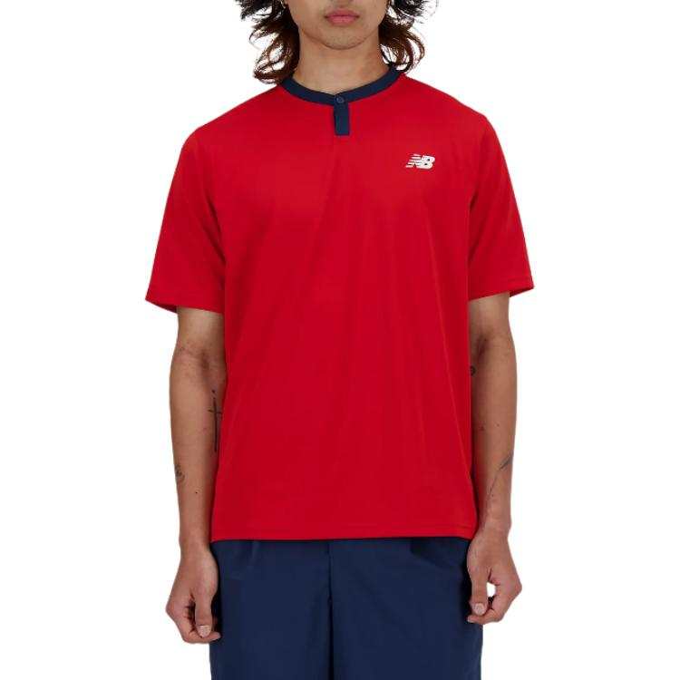 New Balance New Balance Tournament Top Regular T Shirt Men's Red