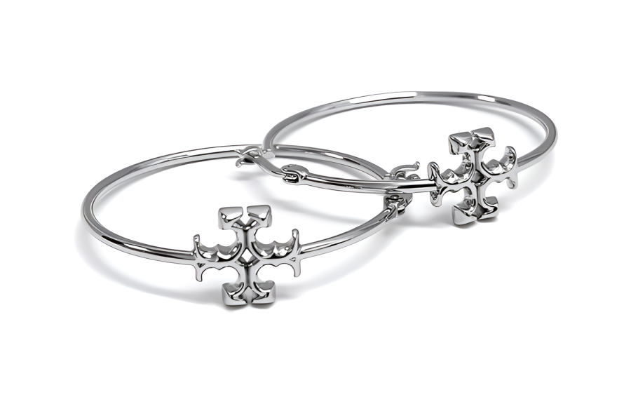 TORY BURCH 【Previous Season】Eleanor hoop earrings