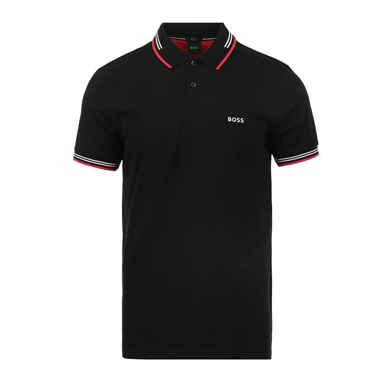 HUGO BOSS SS24 Polo Shirt Men's Black