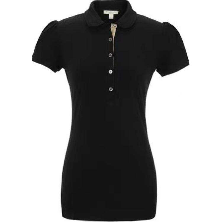 Burberry Polo Shirt Women's Black