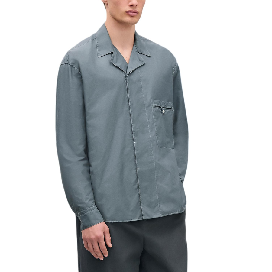 HERMES HERMES SS25 Shirt Men's Peacock Green