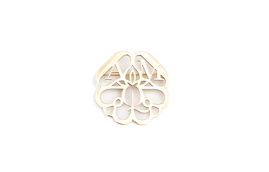 Alexander McQueen Brooches Women's Gold