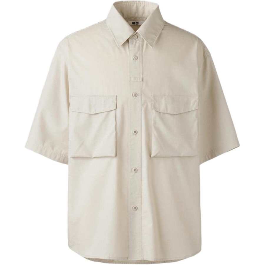 UNIQLO U Collection SS25 Shirt Men's Dark Beige
