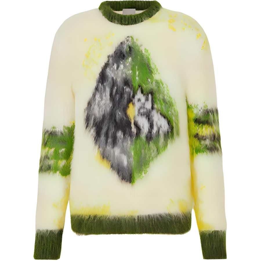 DIOR Dior 10s crew-neck sweater