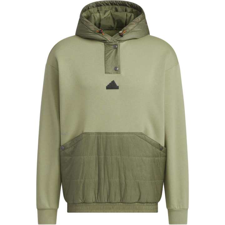 Adidas Adidas Sweatshirts Men's Green Hooded Moderate