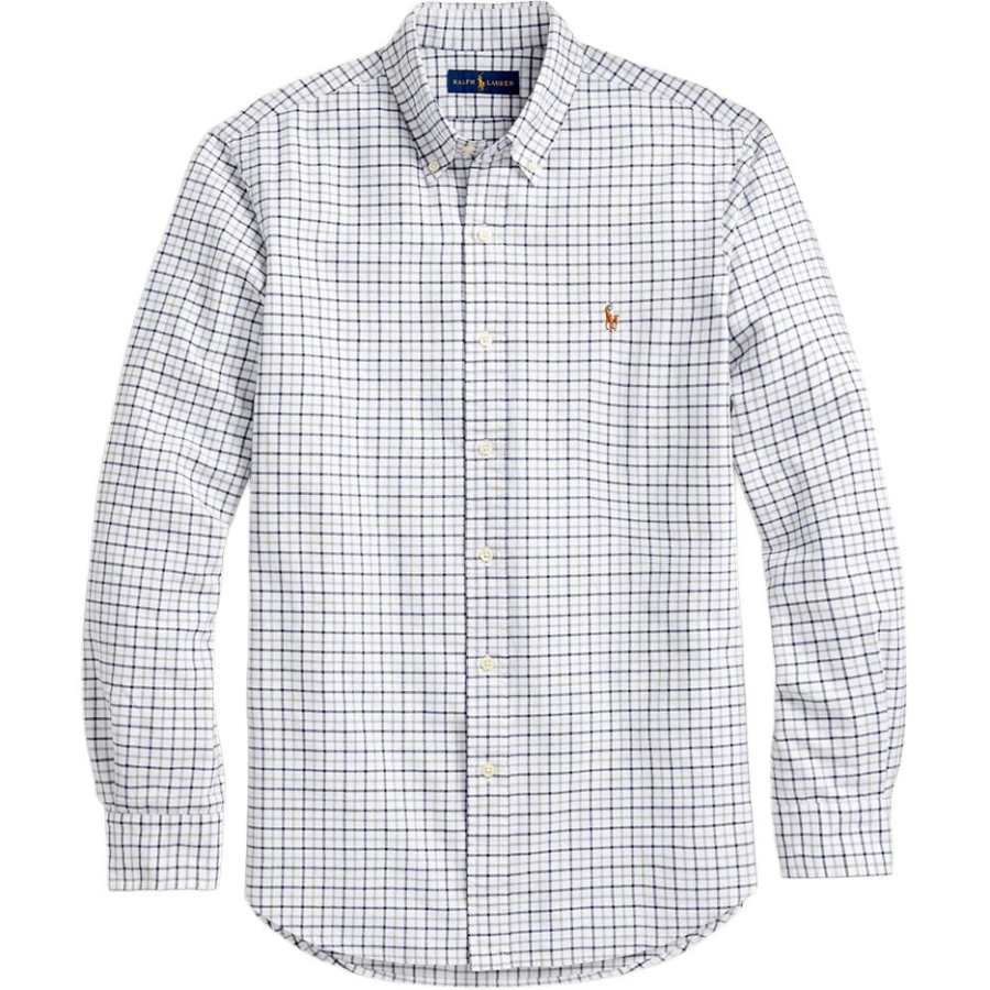 Polo Ralph Lauren SS24 Shirt Men's Blue Gray