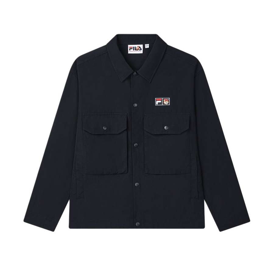 FILA x MAISON KITSUNE ORIGINALE Shirt Men's Legend Blue