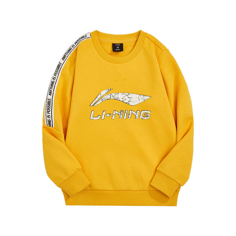 Li-Ning Li Ning Sweatshirt Unisex Antique Gold