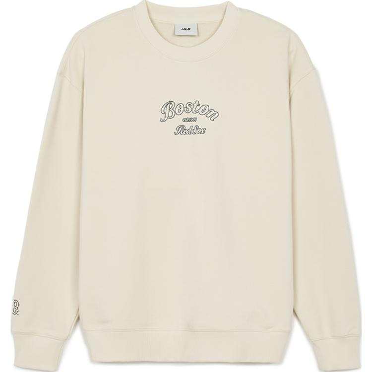 MLB MLB Boston Red Sox Sweatshirt Unisex Linen Cream