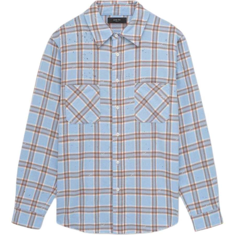 AMIRI FW24 Shirt Men's Sea Blue